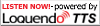 Listen to this article in TTS, powered by Loquendo